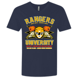 T-Shirts Midnight Navy / X-Small Rangers U Yellow Ranger Men's Premium V-Neck