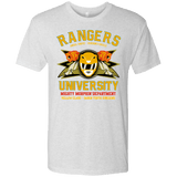 T-Shirts Heather White / Small Rangers U Yellow Ranger Men's Triblend T-Shirt