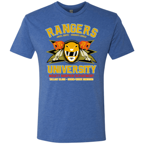 T-Shirts Vintage Royal / Small Rangers U Yellow Ranger Men's Triblend T-Shirt