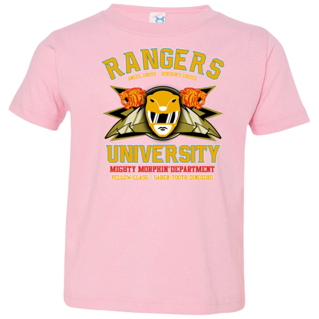 T-Shirts Pink / 2T Rangers U Yellow Ranger Toddler Premium T-Shirt