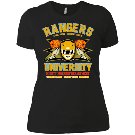 T-Shirts Black / X-Small Rangers U Yellow Ranger Women's Premium T-Shirt