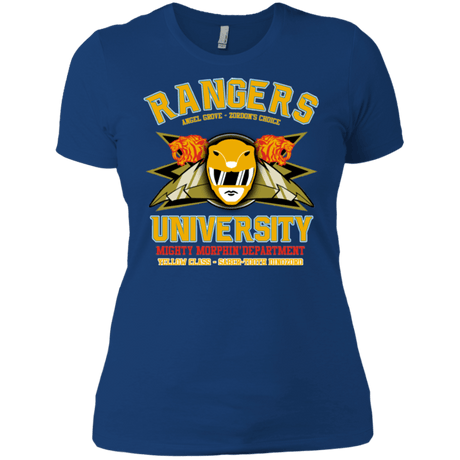 T-Shirts Royal / X-Small Rangers U Yellow Ranger Women's Premium T-Shirt