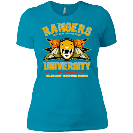 T-Shirts Turquoise / X-Small Rangers U Yellow Ranger Women's Premium T-Shirt