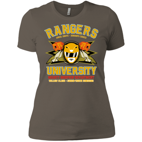 T-Shirts Warm Grey / X-Small Rangers U Yellow Ranger Women's Premium T-Shirt