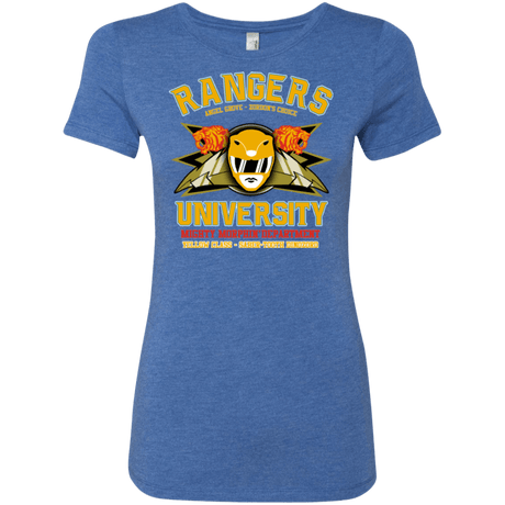 T-Shirts Vintage Royal / Small Rangers U Yellow Ranger Women's Triblend T-Shirt