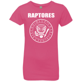 T-Shirts Hot Pink / YXS Raptores Girls Premium T-Shirt