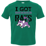 T-Shirts Kelly / 2T Rats on rats on rats Toddler Premium T-Shirt