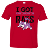 T-Shirts Red / 2T Rats on rats on rats Toddler Premium T-Shirt