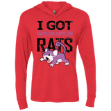 T-Shirts Vintage Red / X-Small Rats on rats on rats Triblend Long Sleeve Hoodie Tee