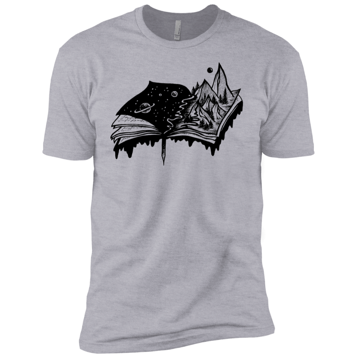 T-Shirts Heather Grey / YXS Reading is Life Boys Premium T-Shirt