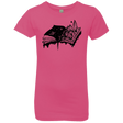 T-Shirts Hot Pink / YXS Reading is Life Girls Premium T-Shirt