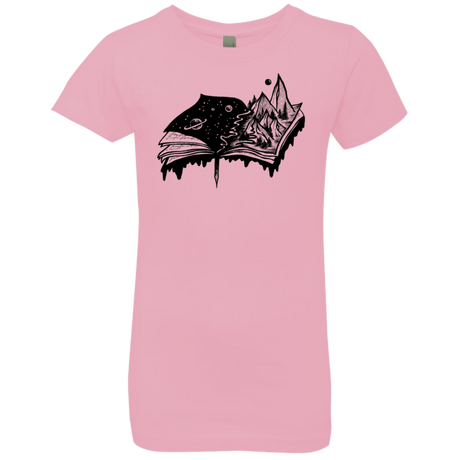 T-Shirts Light Pink / YXS Reading is Life Girls Premium T-Shirt