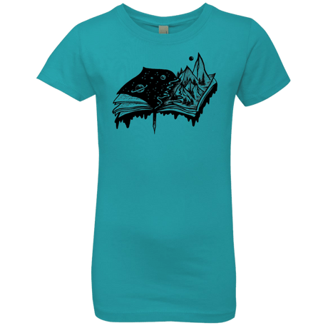 T-Shirts Tahiti Blue / YXS Reading is Life Girls Premium T-Shirt