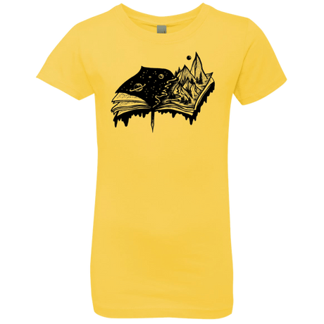 T-Shirts Vibrant Yellow / YXS Reading is Life Girls Premium T-Shirt