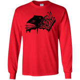 T-Shirts Red / S Reading is Life Men's Long Sleeve T-Shirt