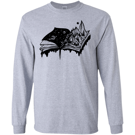 T-Shirts Sport Grey / S Reading is Life Men's Long Sleeve T-Shirt