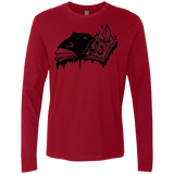T-Shirts Cardinal / S Reading is Life Men's Premium Long Sleeve