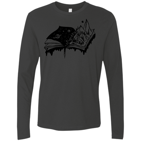 T-Shirts Heavy Metal / S Reading is Life Men's Premium Long Sleeve
