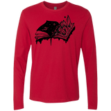 T-Shirts Red / S Reading is Life Men's Premium Long Sleeve