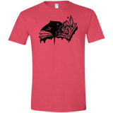 T-Shirts Heather Red / S Reading is Life Men's Semi-Fitted Softstyle