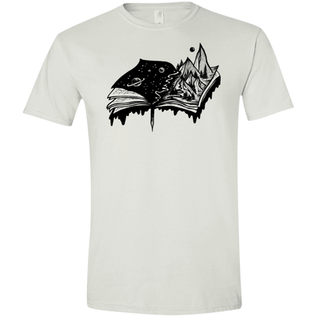 T-Shirts White / X-Small Reading is Life Men's Semi-Fitted Softstyle