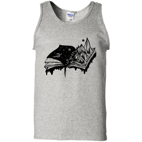 T-Shirts Ash / S Reading is Life Men's Tank Top