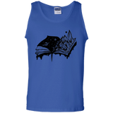 T-Shirts Royal / S Reading is Life Men's Tank Top