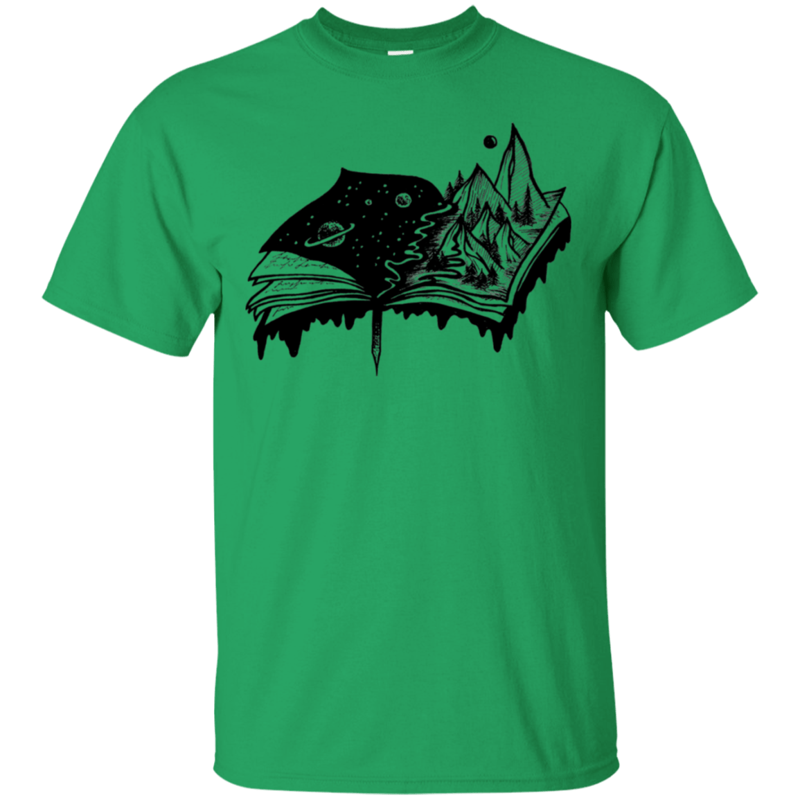 T-Shirts Irish Green / S Reading is Life T-Shirt