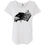 T-Shirts Heather White / X-Small Reading is Life Triblend Dolman Sleeve