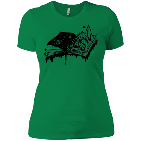 T-Shirts Kelly Green / X-Small Reading is Life Women's Premium T-Shirt
