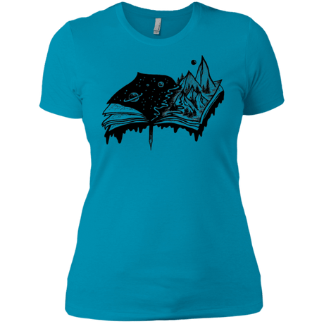 T-Shirts Turquoise / X-Small Reading is Life Women's Premium T-Shirt