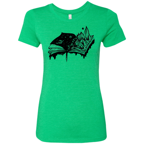 T-Shirts Envy / S Reading is Life Women's Triblend T-Shirt