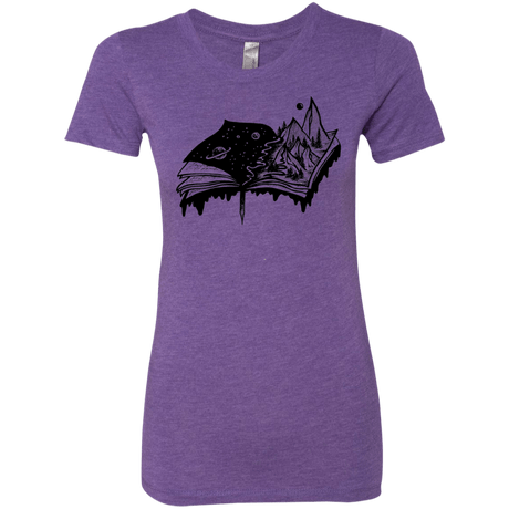 T-Shirts Purple Rush / S Reading is Life Women's Triblend T-Shirt
