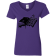 T-Shirts Purple / S Reading is Life Women's V-Neck T-Shirt