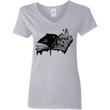 T-Shirts Sport Grey / S Reading is Life Women's V-Neck T-Shirt