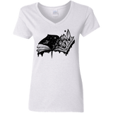 T-Shirts White / S Reading is Life Women's V-Neck T-Shirt