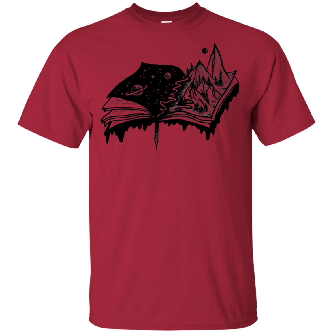 T-Shirts Cardinal / YXS Reading is Life Youth T-Shirt