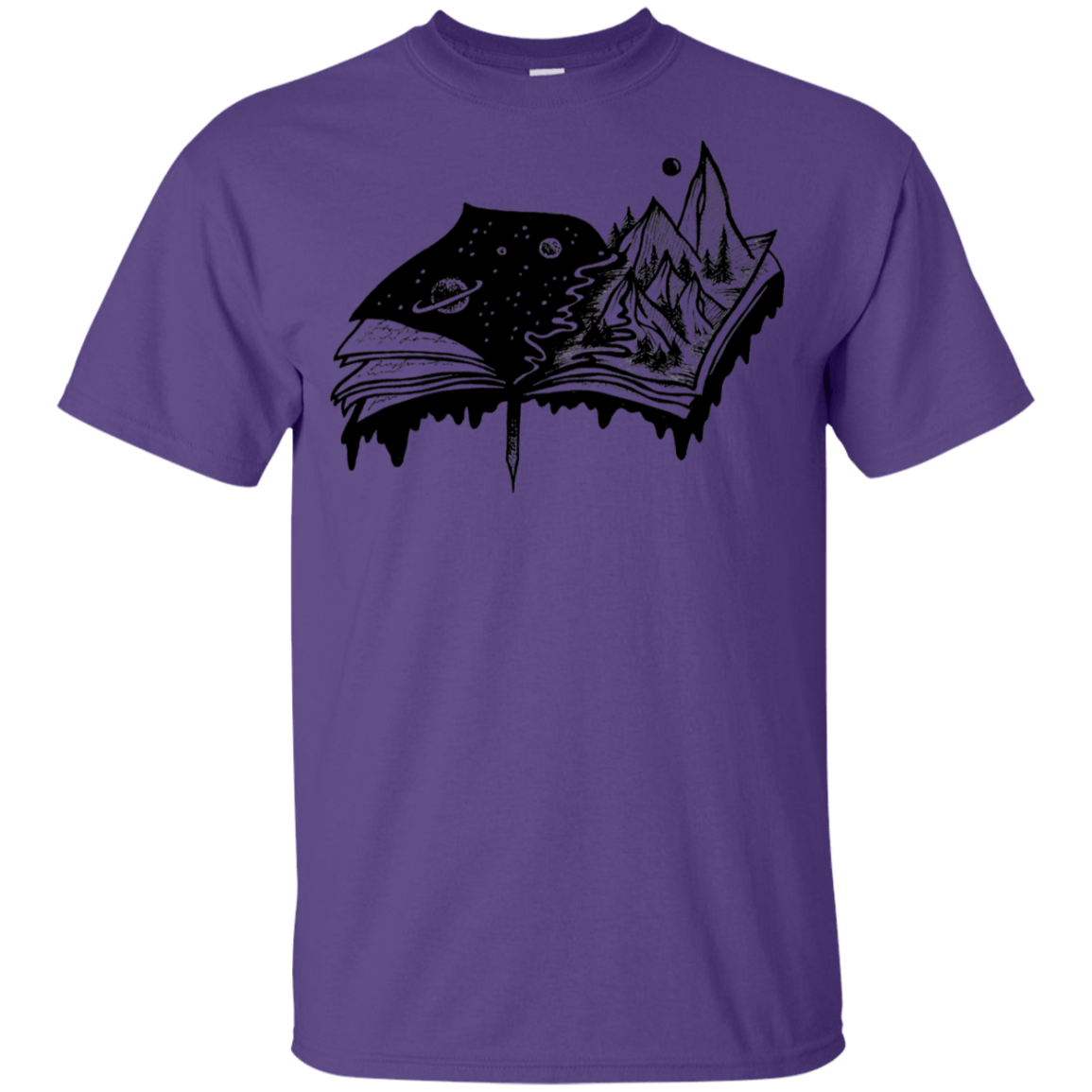 T-Shirts Purple / YXS Reading is Life Youth T-Shirt