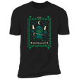 T-Shirts Black / X-Small Reaper Alien Tarot Card Men's Premium T-Shirt