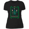 T-Shirts Black / X-Small Reaper Alien Tarot Card Women's Premium T-Shirt