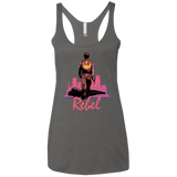 T-Shirts Premium Heather / X-Small Rebel Women's Triblend Racerback Tank