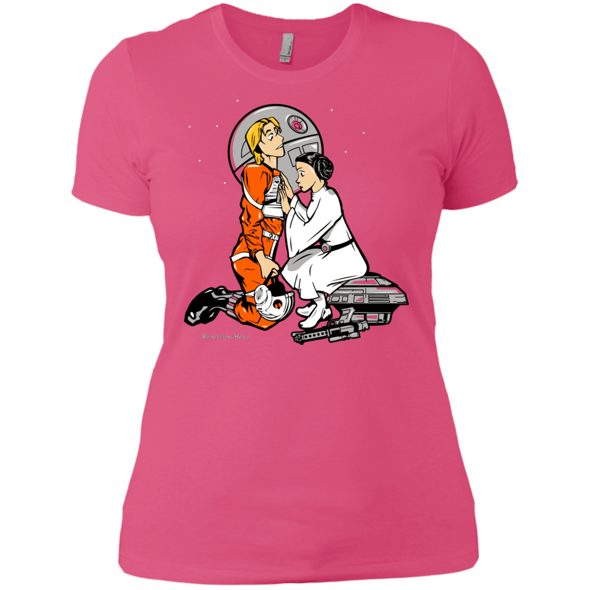 T-Shirts Hot Pink / X-Small Rebellion Hero Women's Premium T-Shirt
