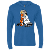 T-Shirts Vintage Royal / X-Small Rebellon Hero Triblend Long Sleeve Hoodie Tee