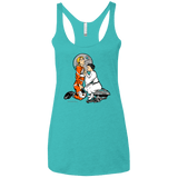 T-Shirts Tahiti Blue / X-Small Rebellon Hero Women's Triblend Racerback Tank