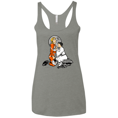 T-Shirts Venetian Grey / X-Small Rebellon Hero Women's Triblend Racerback Tank