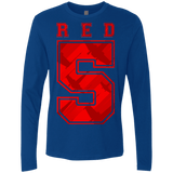 T-Shirts Royal / Small Red 5 Men's Premium Long Sleeve