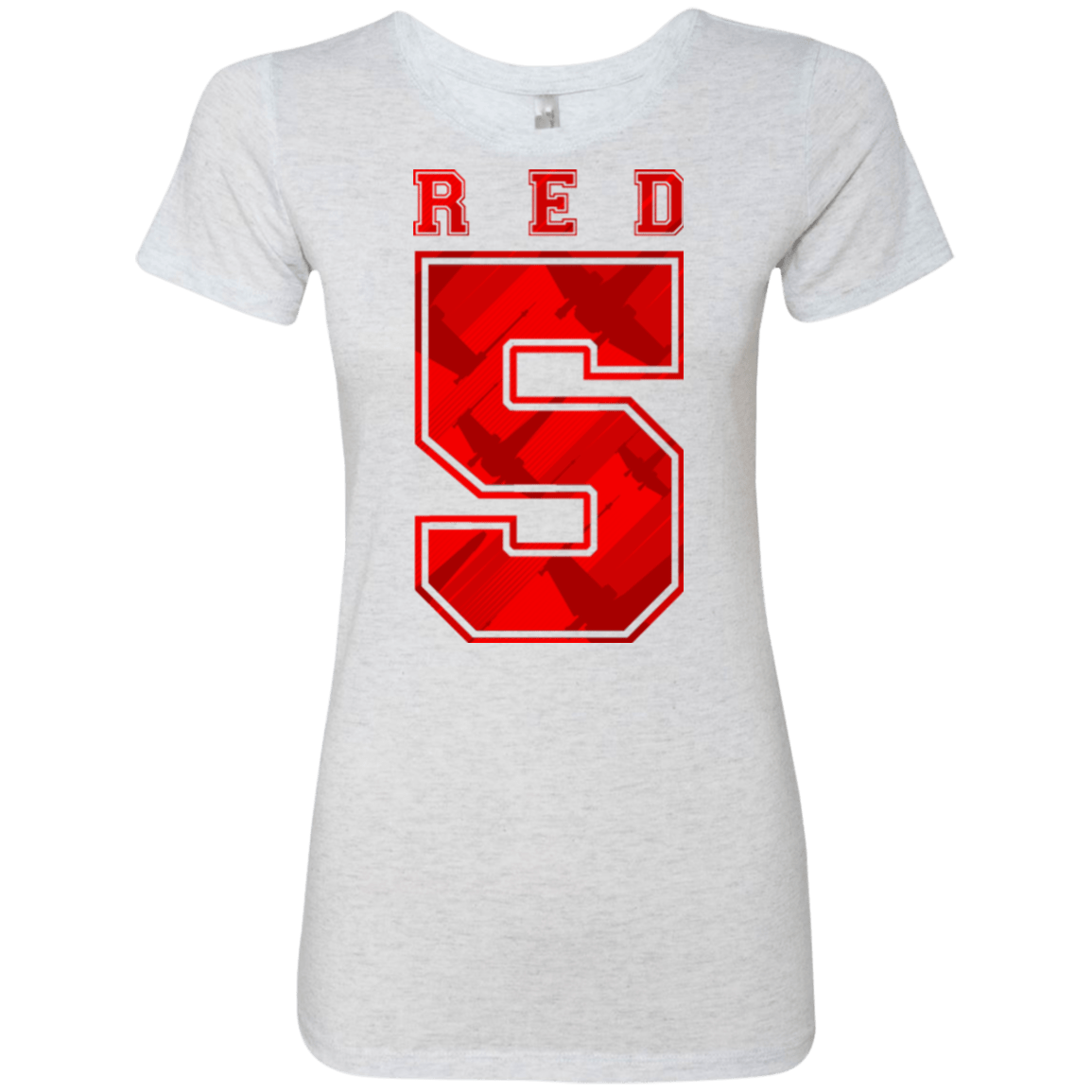 T-Shirts Heather White / Small Red 5 Women's Triblend T-Shirt