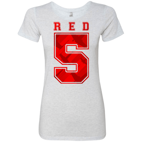 T-Shirts Heather White / Small Red 5 Women's Triblend T-Shirt