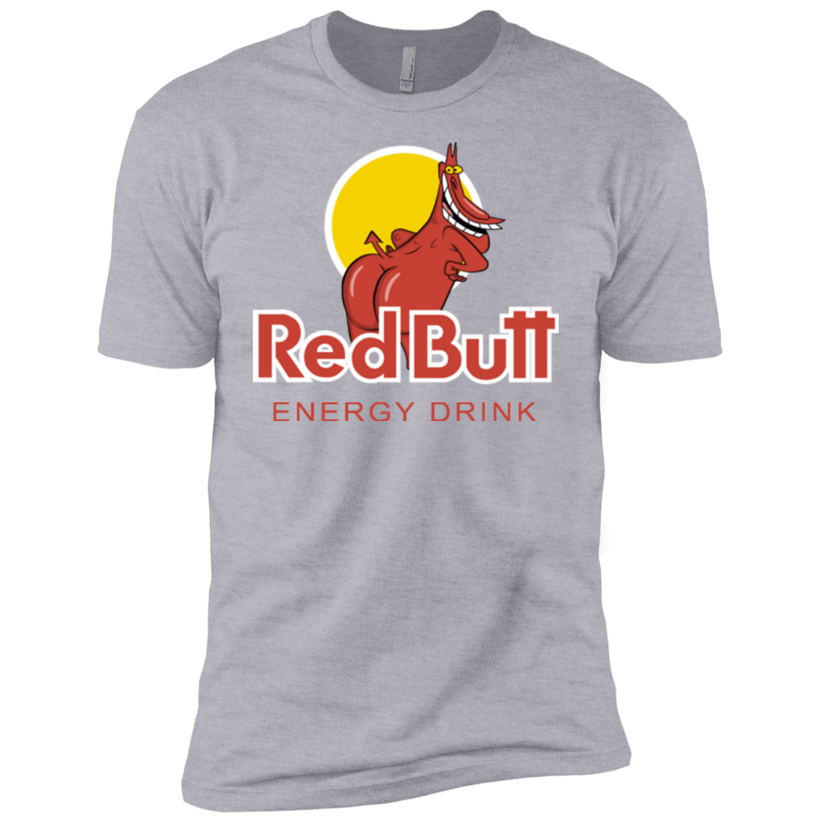 T-Shirts Heather Grey / YXS Red butt Boys Premium T-Shirt