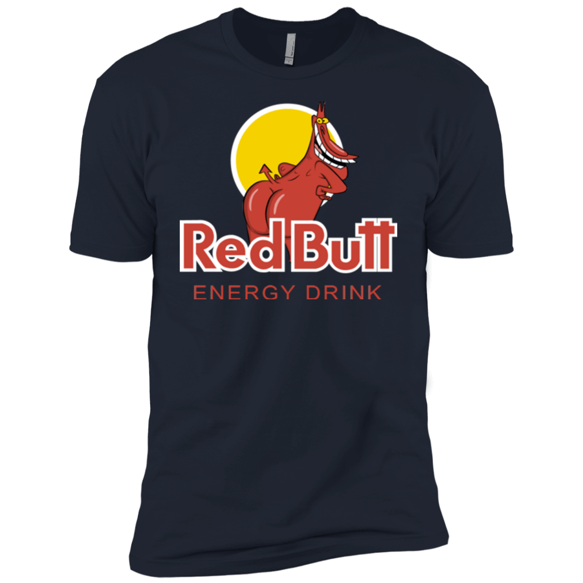 T-Shirts Midnight Navy / YXS Red butt Boys Premium T-Shirt